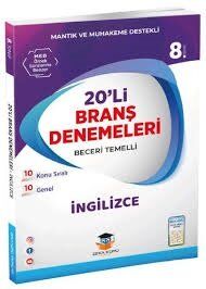 8.Sınıf LGS İngilizce 20 Deneme Zeka Küpü