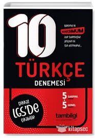 8. Sınıf LGS Türkçe 10 lu Branş Denemesi Tambilgi Yayınları