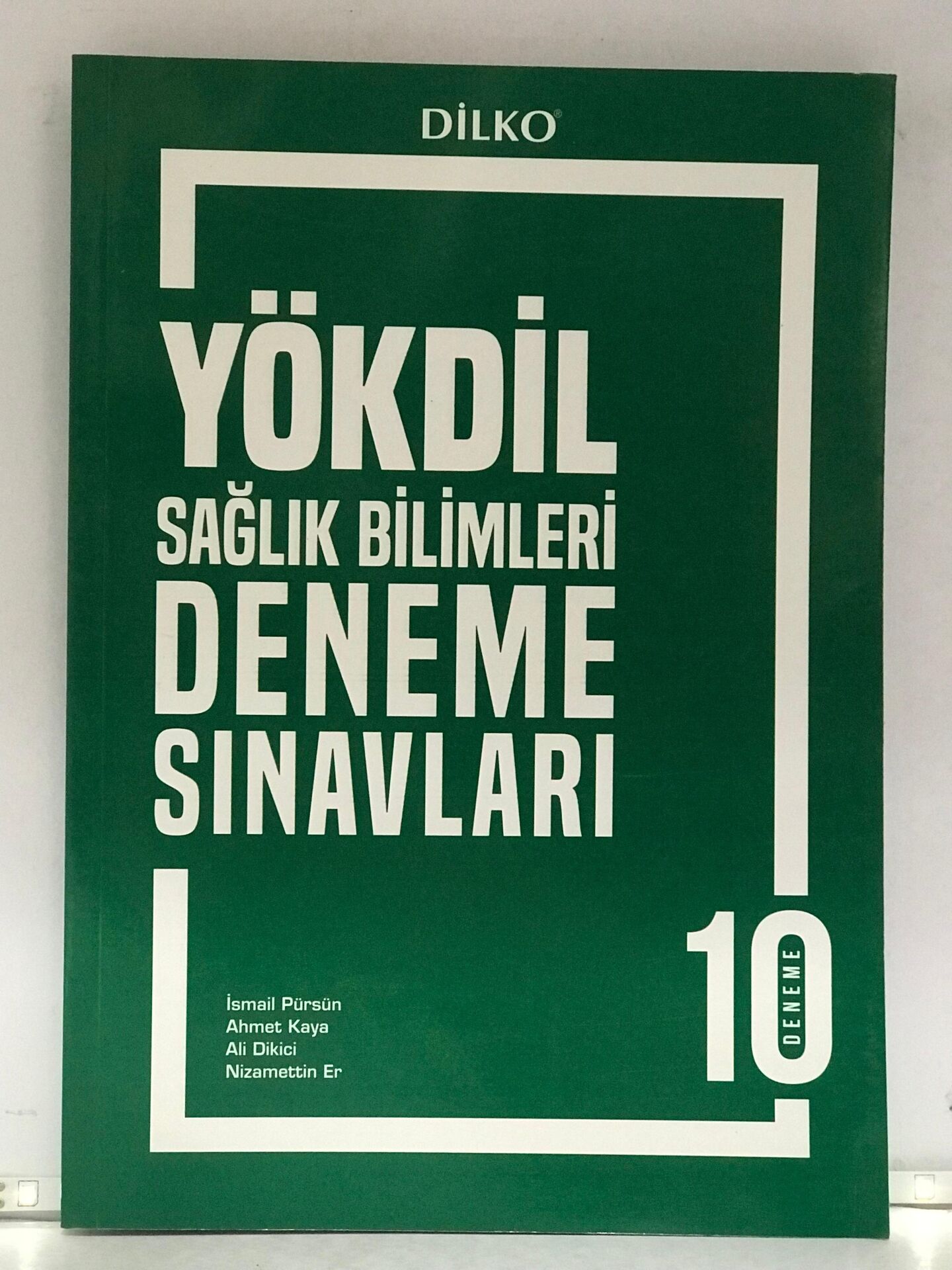 Dilko Yökdil Sağlık Bilimleri Deneme Sınavı
