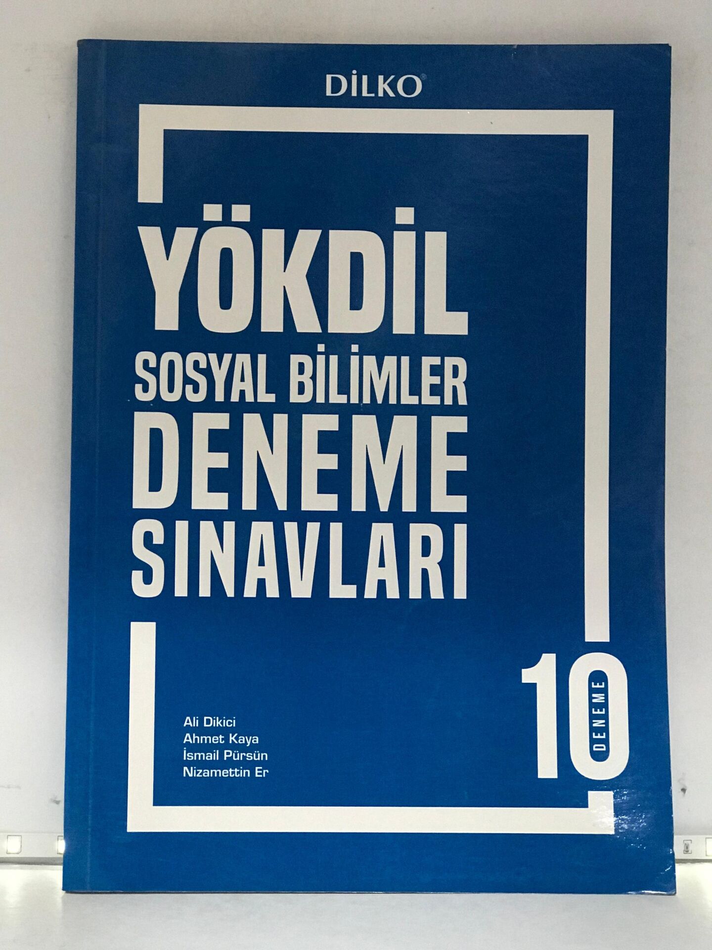 Dilko Yayıncılık Yökdil Sosyal Bilimler Deneme Sınavı
