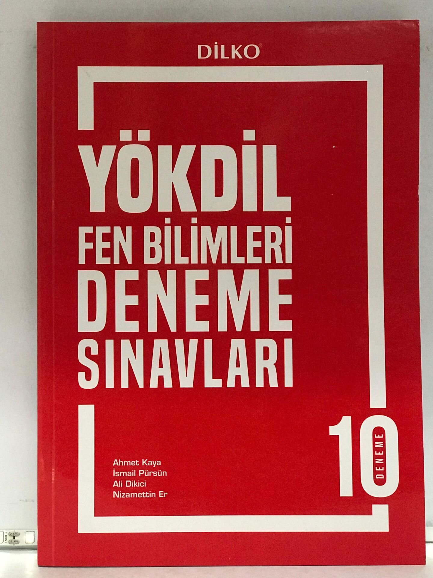 YÖKDİL Fen Bilimleri Deneme Sınavı Dilko Yayıncılık