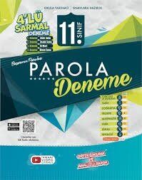 11. sınıf 4 lü  Parola Deneme