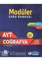 AYT Coğrafya Modüler Soru Bankası Eğitim Vadisi