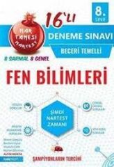 Nartest Yayınları 8. Sınıf Lgs Mavi Fen Bilimleri 16 Deneme